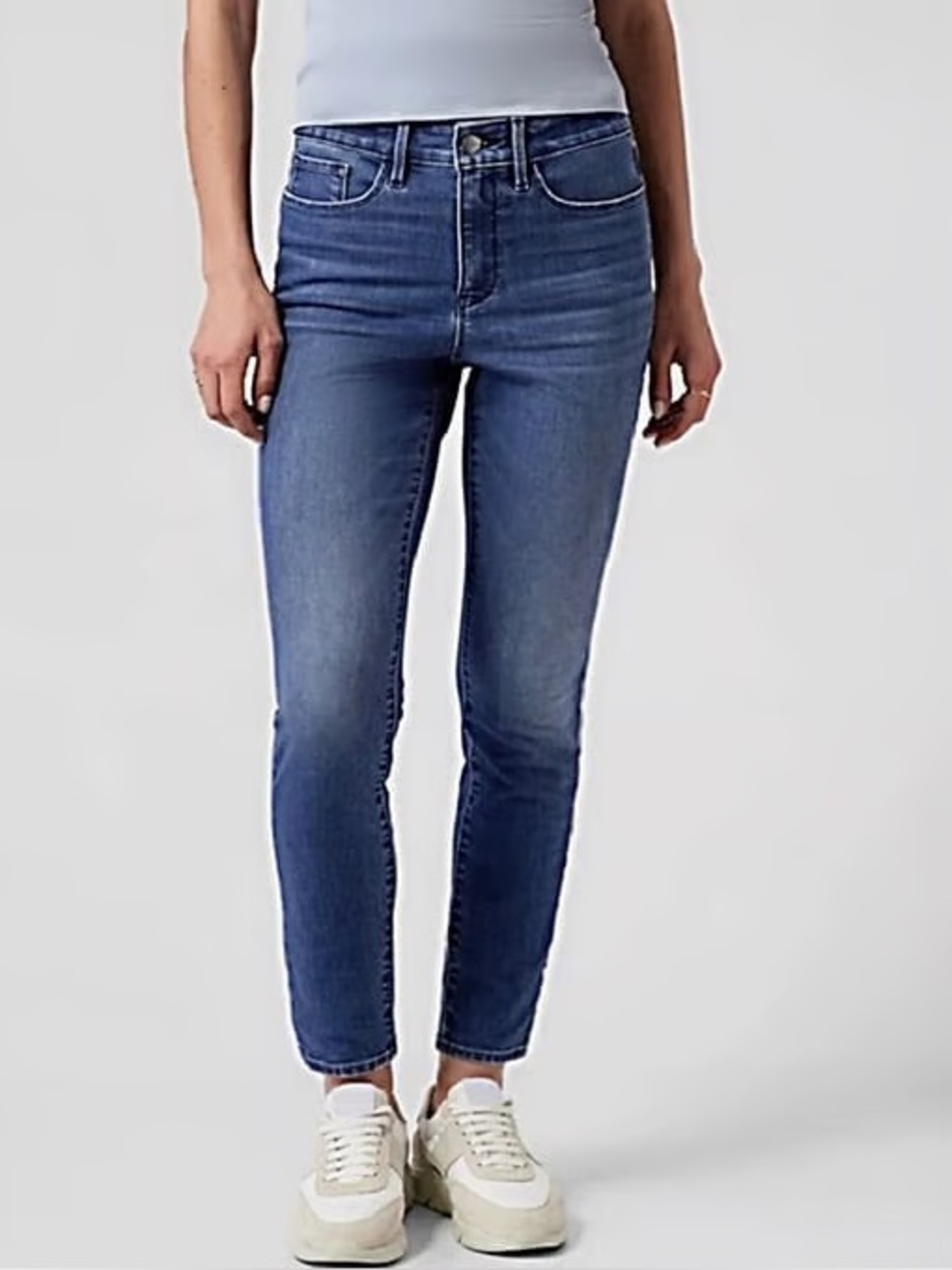 Athleta Sculptek Skinny Jeans Dark Indigo - 8P